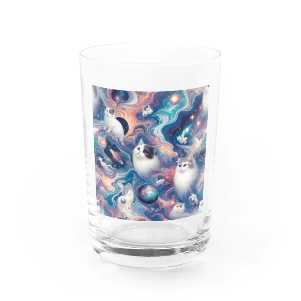 marblesのMarble galaxy cats ⅳ グラス前面