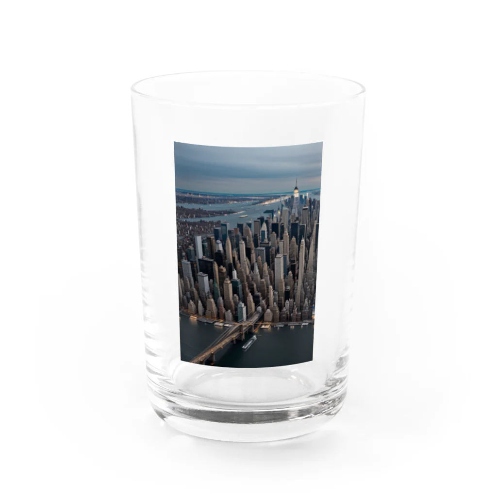 Chop StoreのNYC Water Glass :front