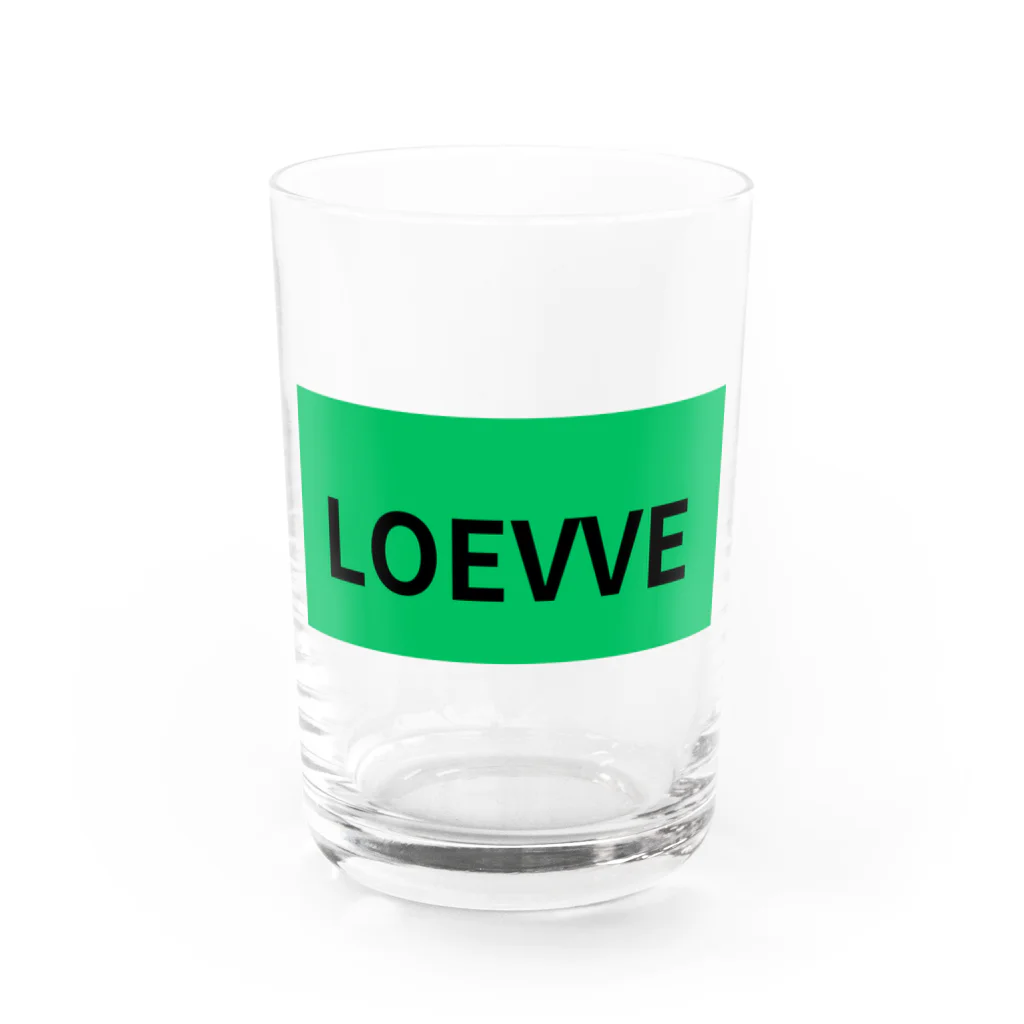 LOEVVEのLOEVVE グラス前面