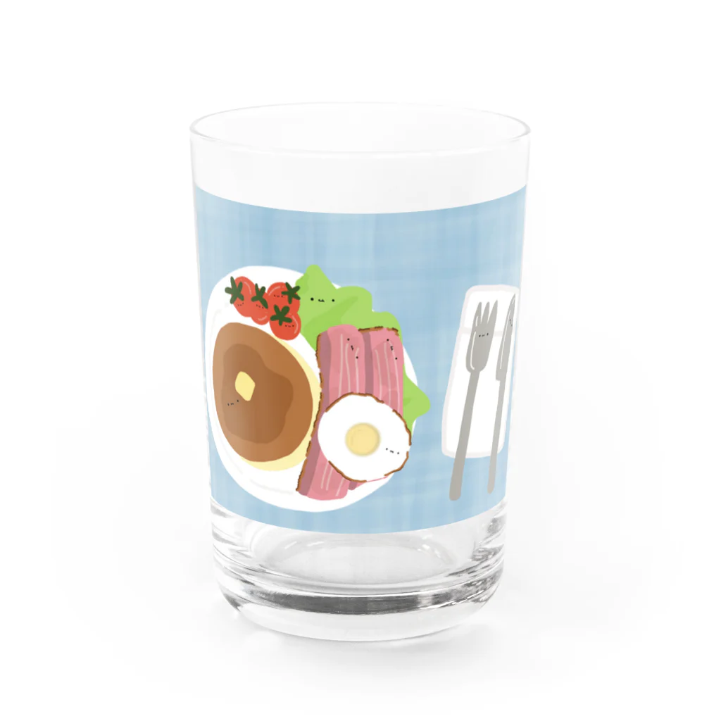 ささき牧場店の朝食ズ Water Glass :front