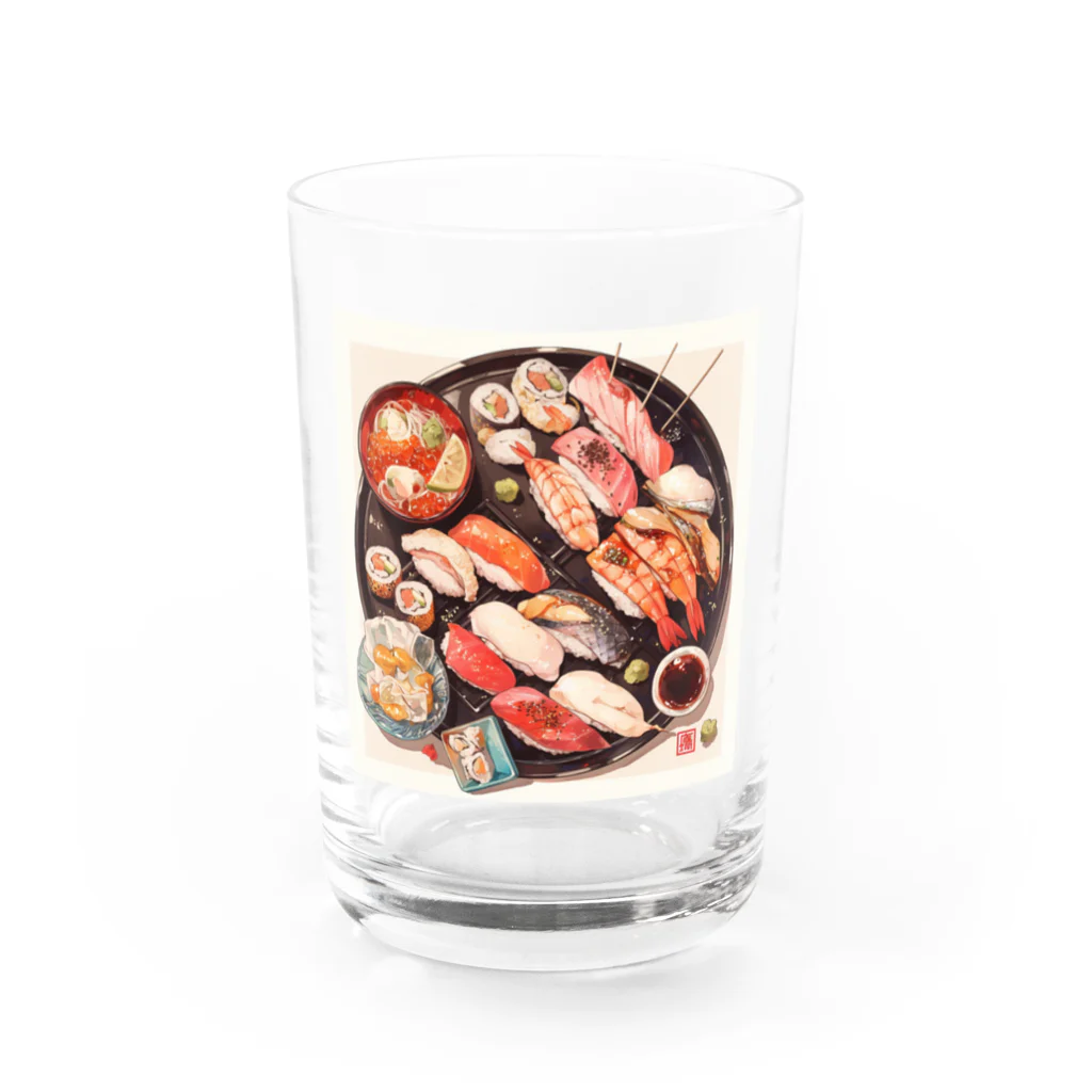 AQUAMETAVERSEの寿司 Marsa 106 Water Glass :front