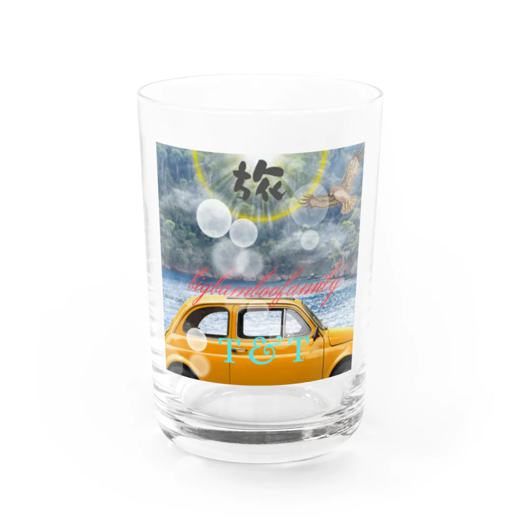 bigbamboofamilyのbigbamboofamily  Water Glass :front