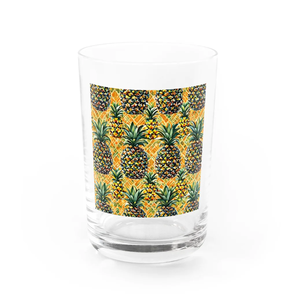 パイナップルサンドのパイナップルサンド Water Glass :front