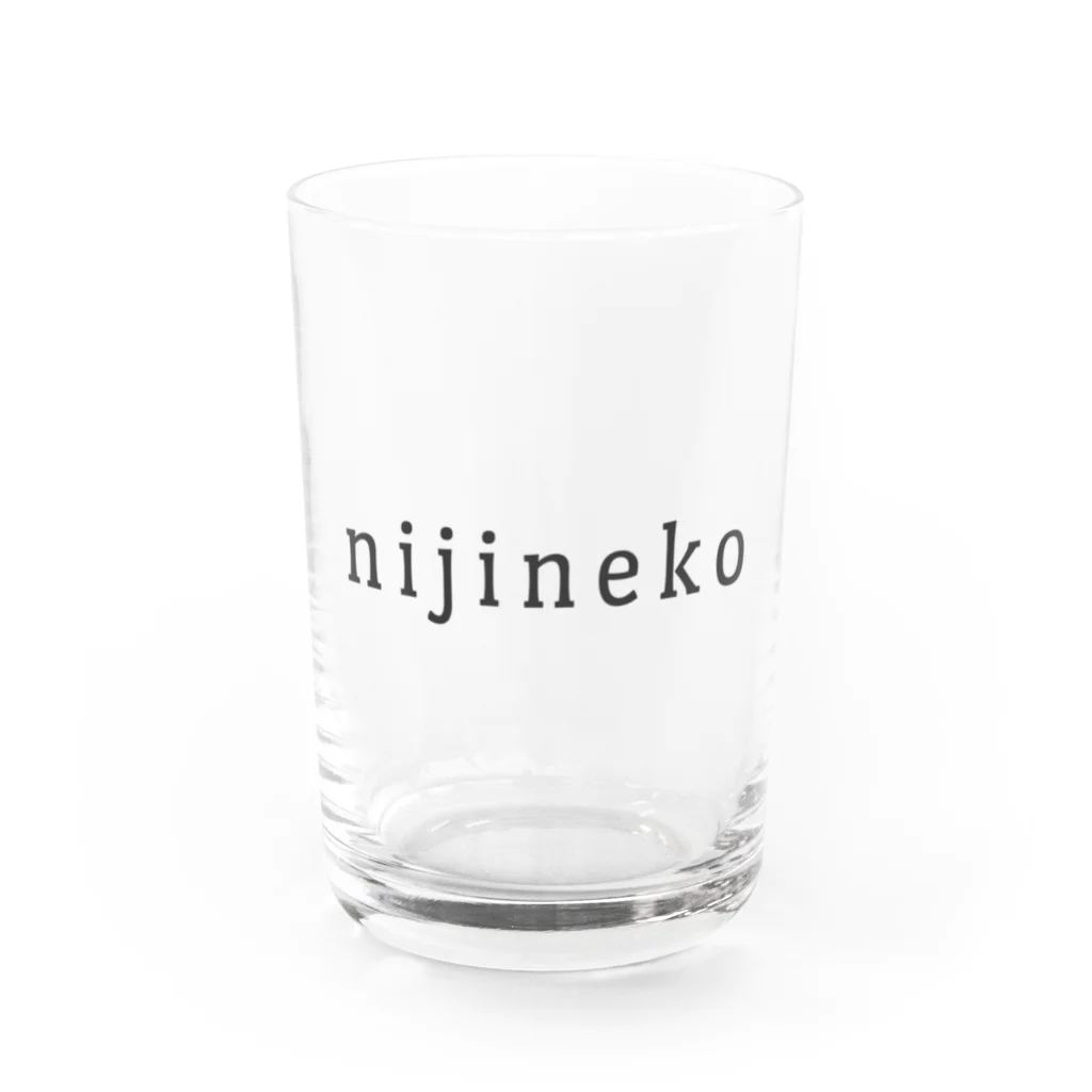 nijinekoのnijineko グラス前面