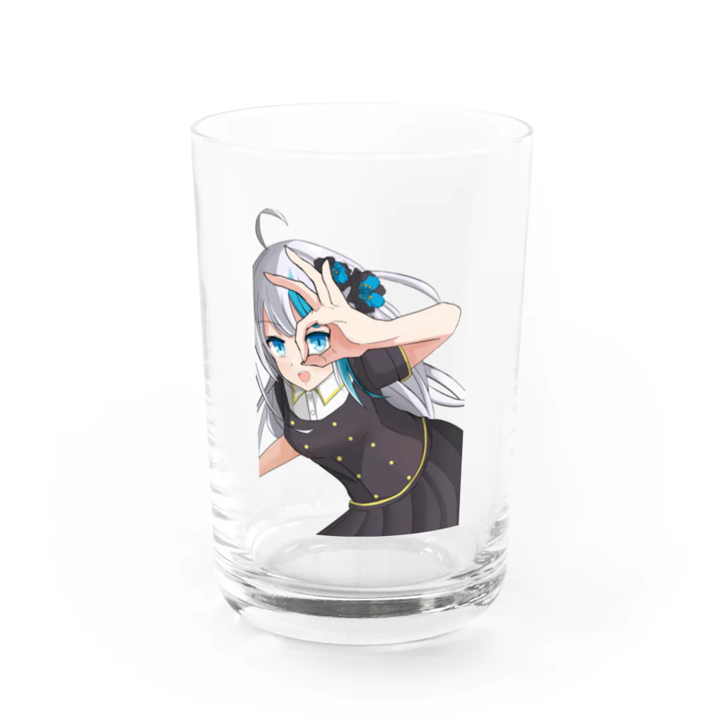 ユウキシシド@レジェンド級イーベイセラーのYUKIちゃん by キズク先生 Water Glass :front