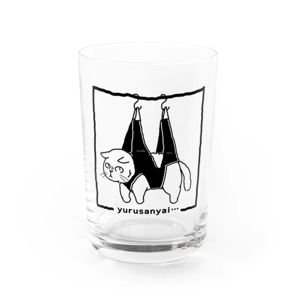 kumake工房の許さにゃい… Water Glass :front