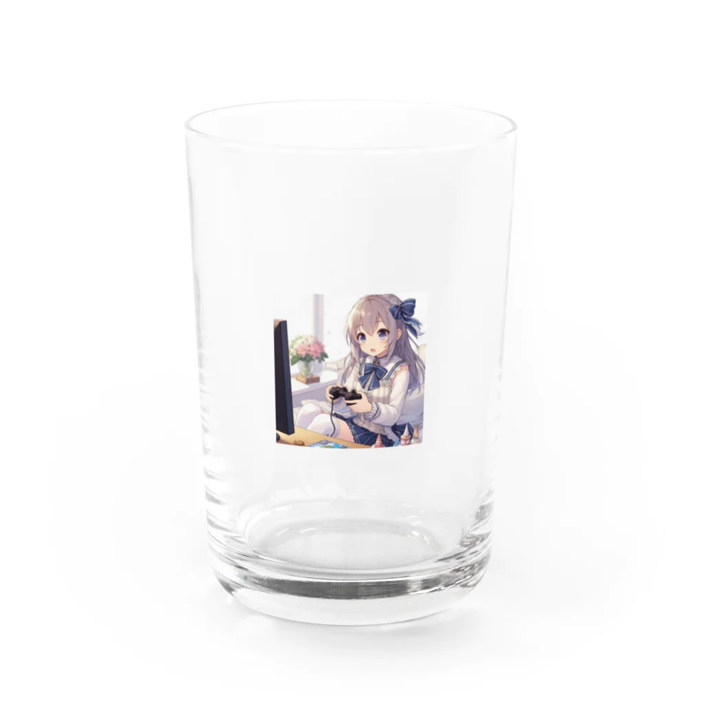 HKG Storeのゲーム女子 Water Glass :front