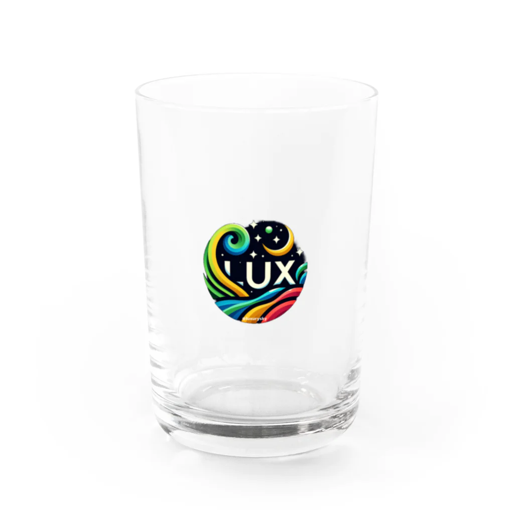 luxuryskydroneのluxace Water Glass :front