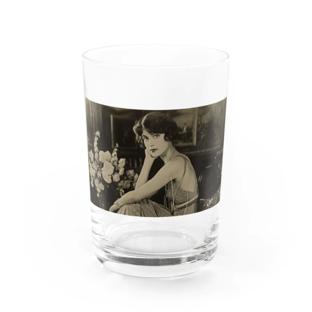 riの見つめる Water Glass :front