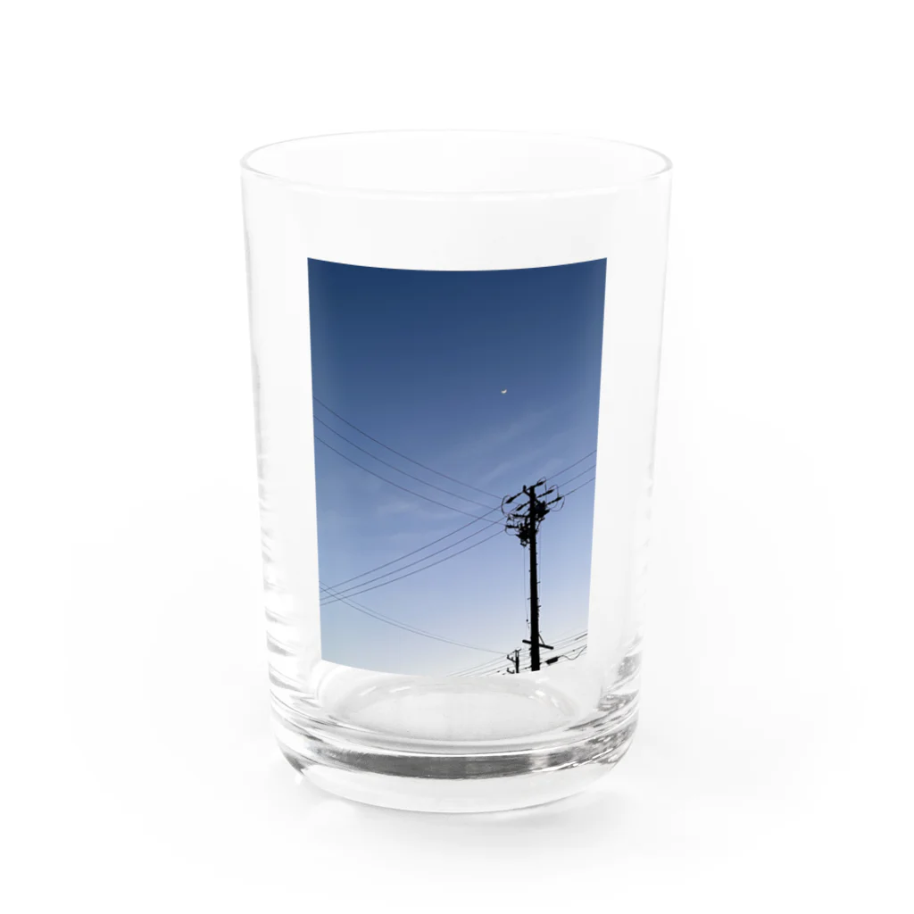 天使のいる街のコンビニ帰りに見た空 Water Glass :front