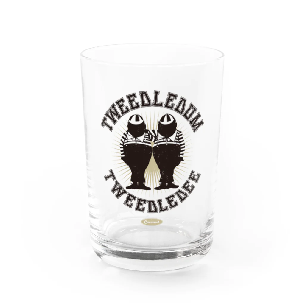 G-laboのTweedledum and Tweedledee Water Glass :front