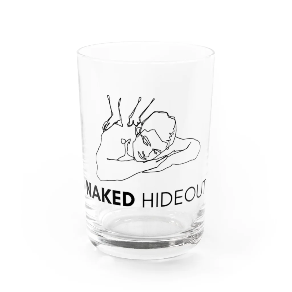 春田 秀一のNAKED HIDEOUT Water Glass :front