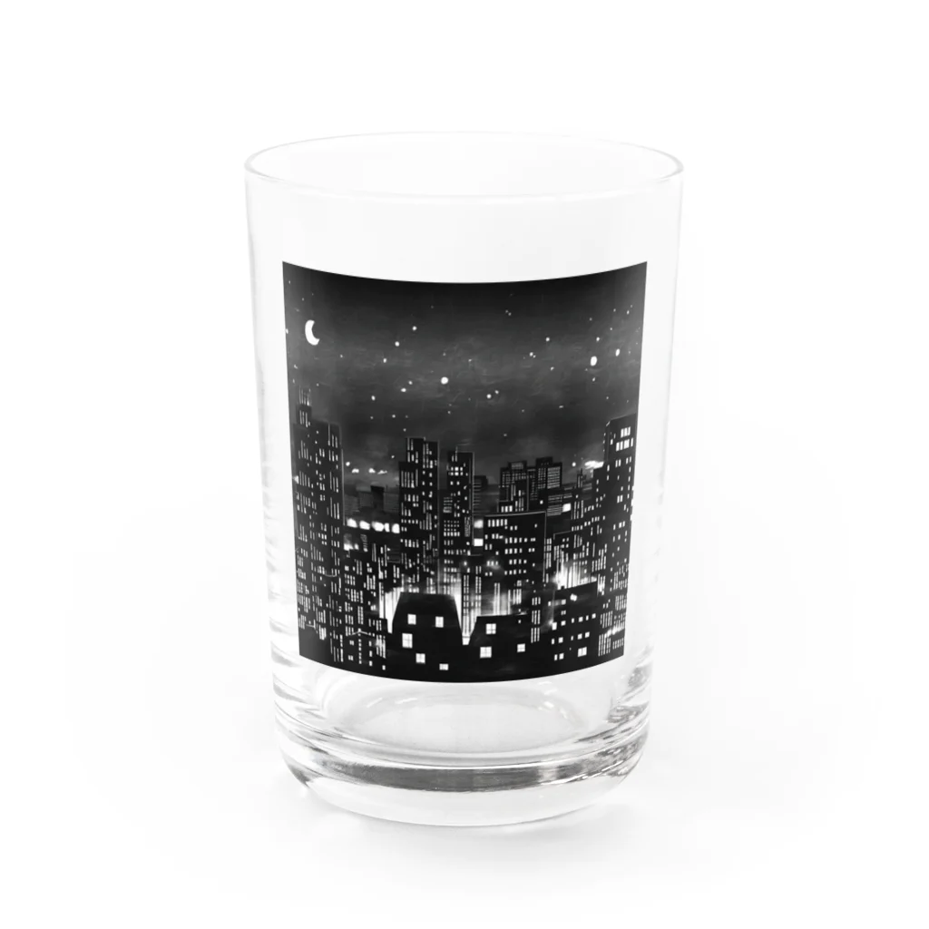 MEGROOVEの都会の夜景🏙 Water Glass :front