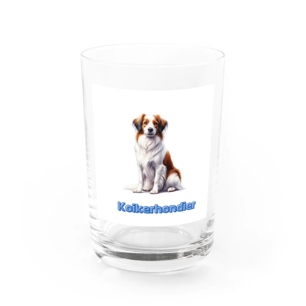 29chanのkoikerhondier犬 Water Glass :front