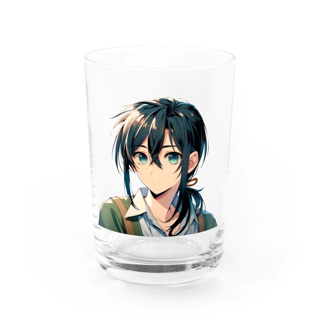 MITAKA_A_Iのあかつきくん Water Glass :front