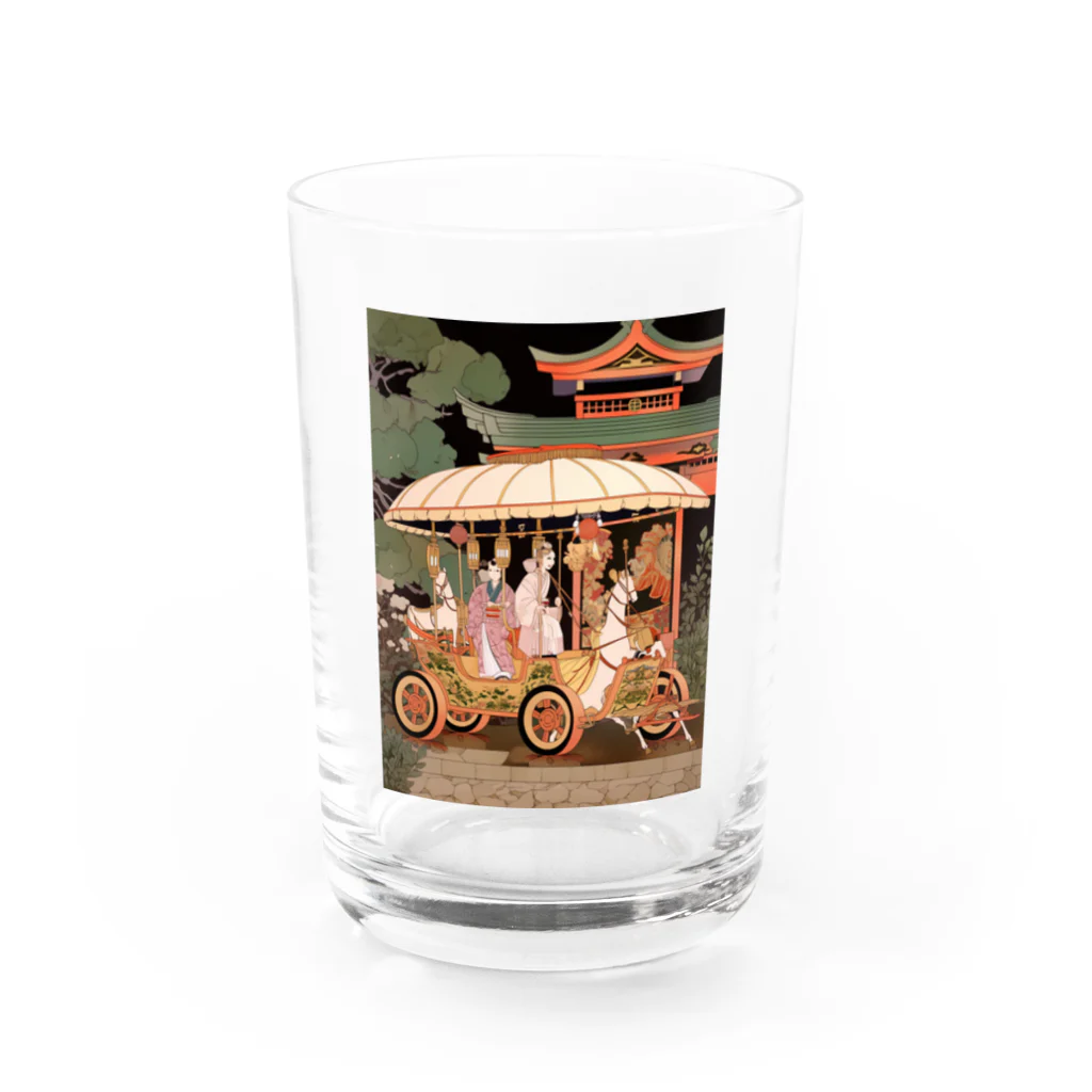 AQUAMETAVERSEの遊覧を楽しむ　クニちゃん　2496 Water Glass :front