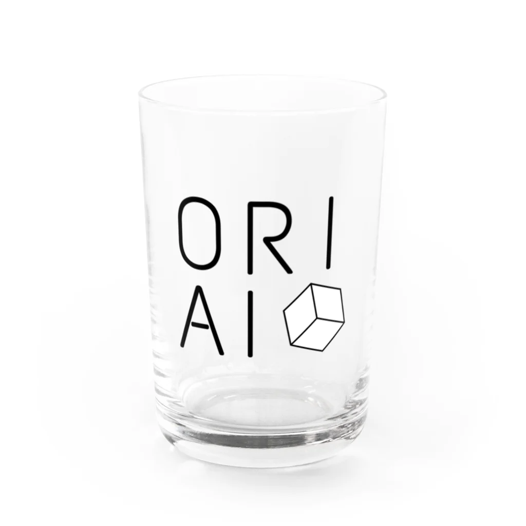 御中レコード株式会社のORIAI箱白 Water Glass :front