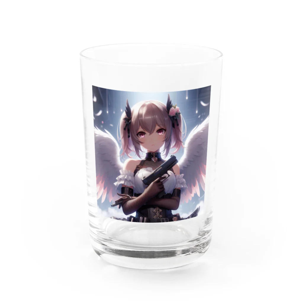 WakuWakustoreの堕天使少女ハンドガン グラス前面