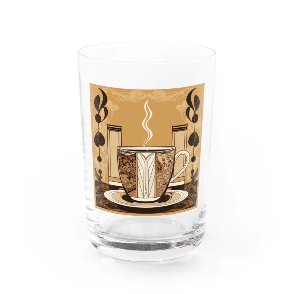 s-daisukiのde:coffee Water Glass :front