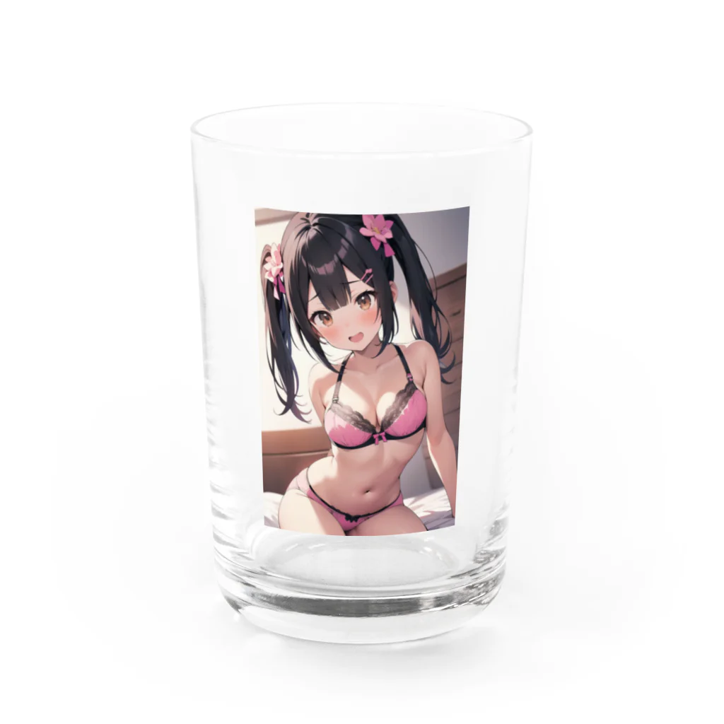 sion1010のビキニ美少女 Water Glass :front