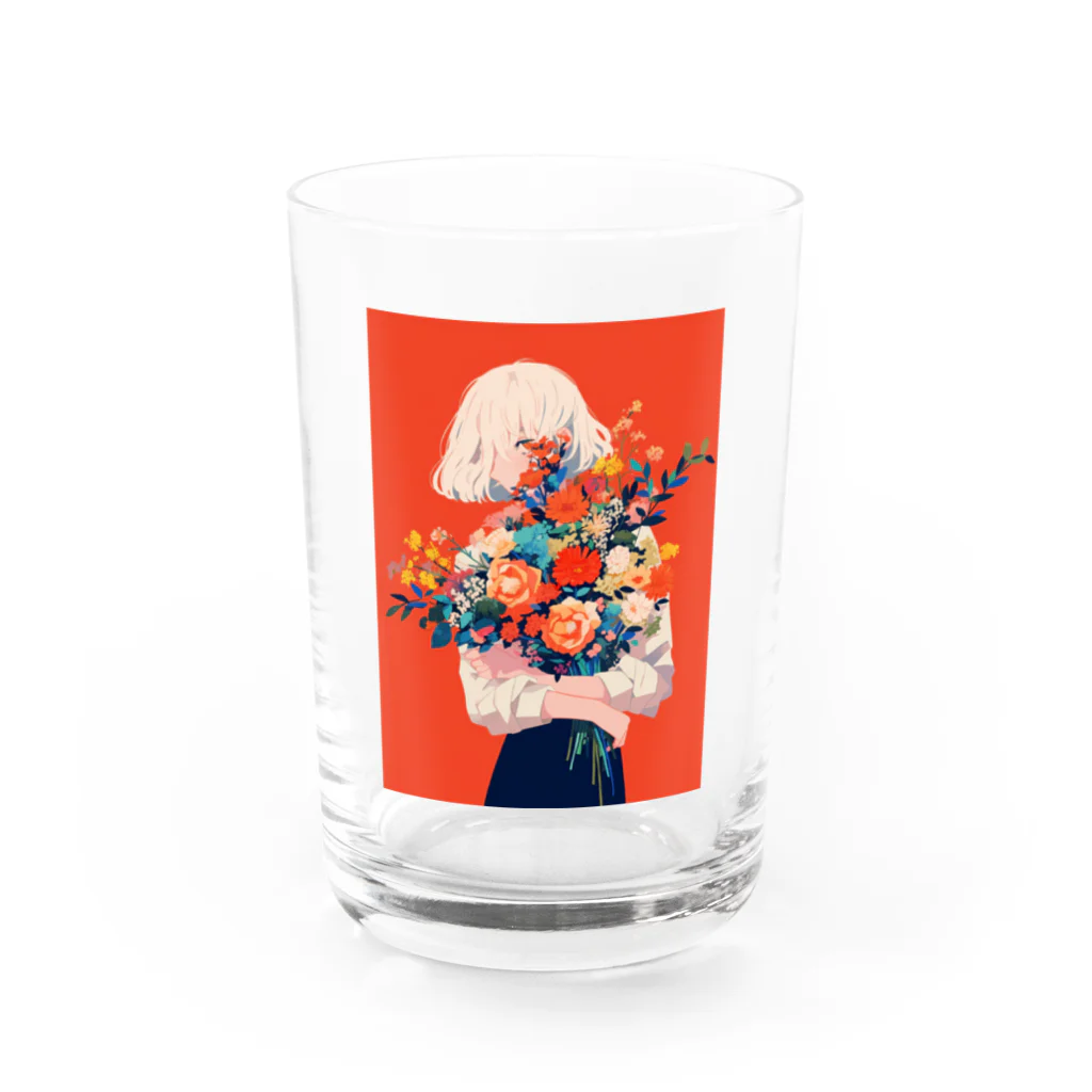 AQUAMETAVERSEの花束をあなたに　Hime  2530 Water Glass :front