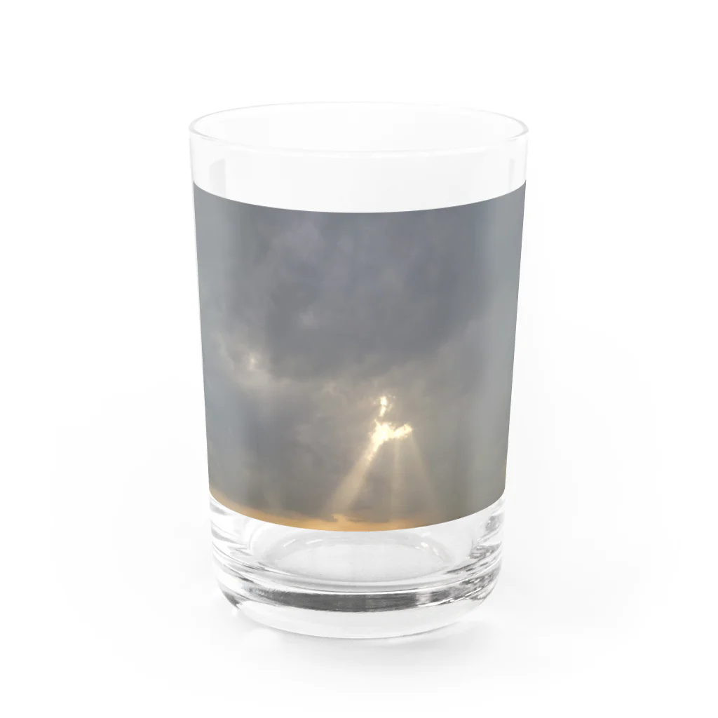 Try Anythingの天使の梯子シリーズ Water Glass :front