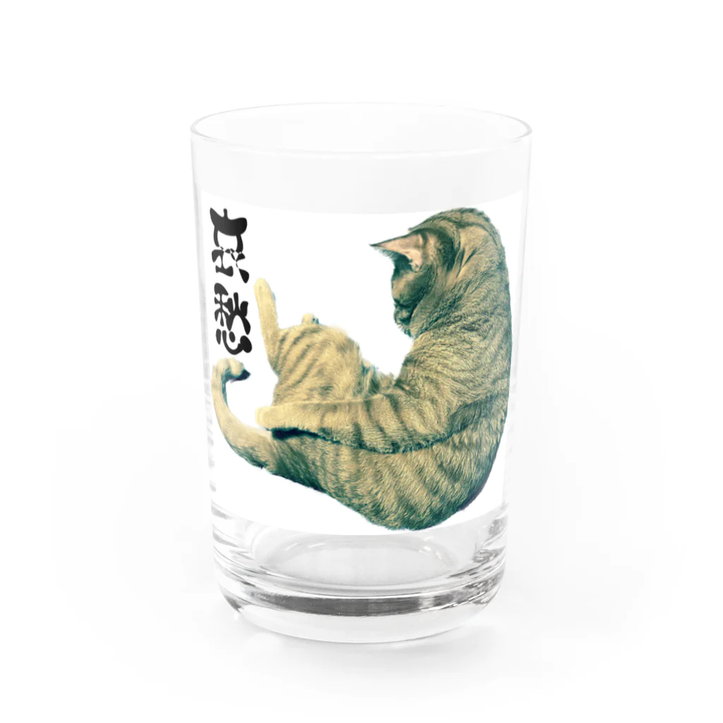 indigo_blueのみいくんの哀愁漂う背中を愛でる。 Water Glass :front