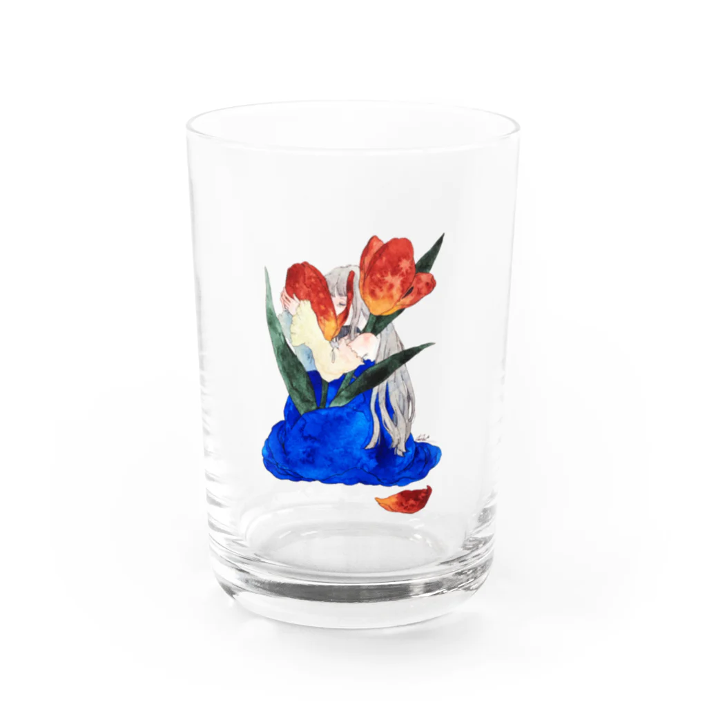 shoko*のお守りちゃん Water Glass :front