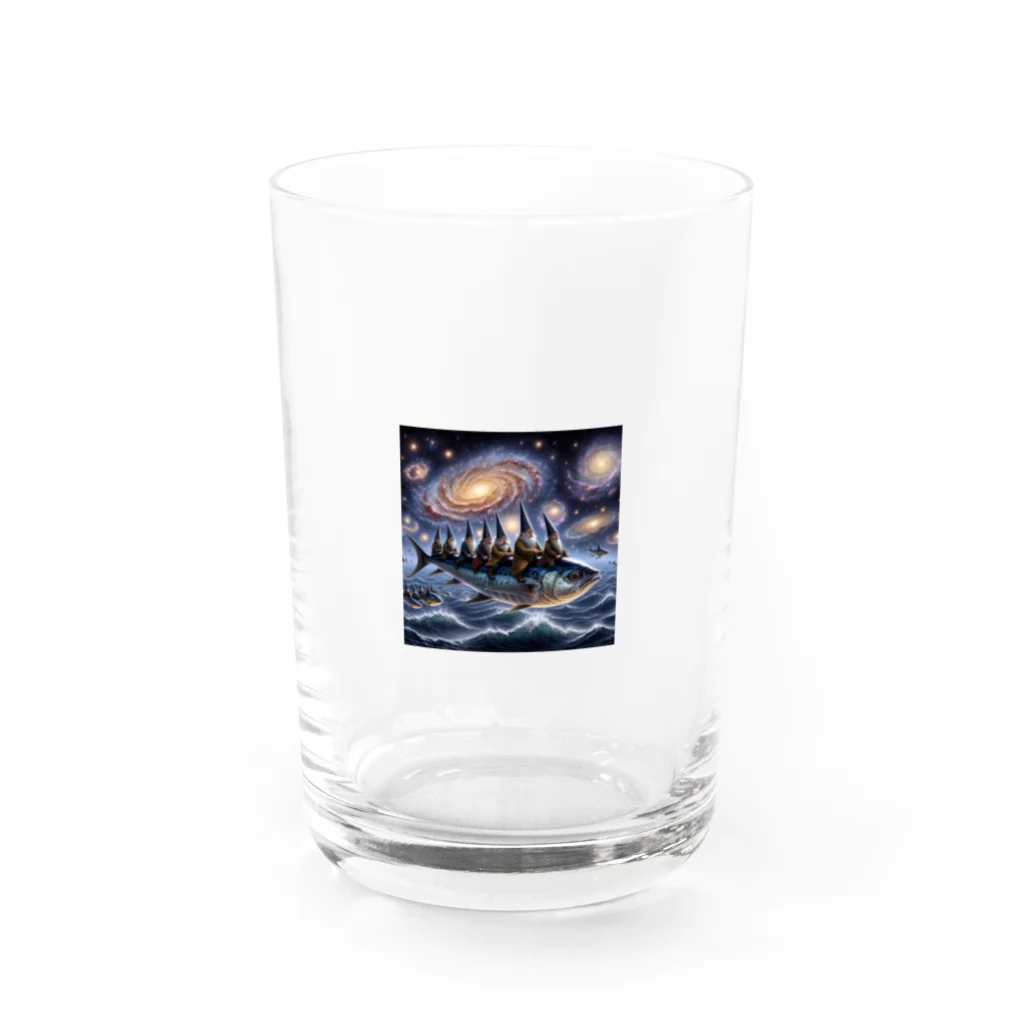 daikoku3の空かける小人たち Water Glass :front