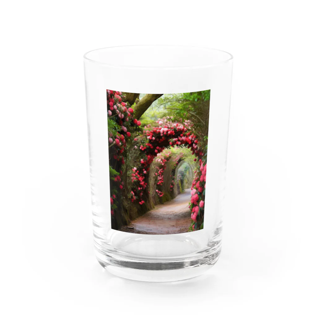 AQUAMETAVERSEの椿のドーム　なでしこ1478 Water Glass :front