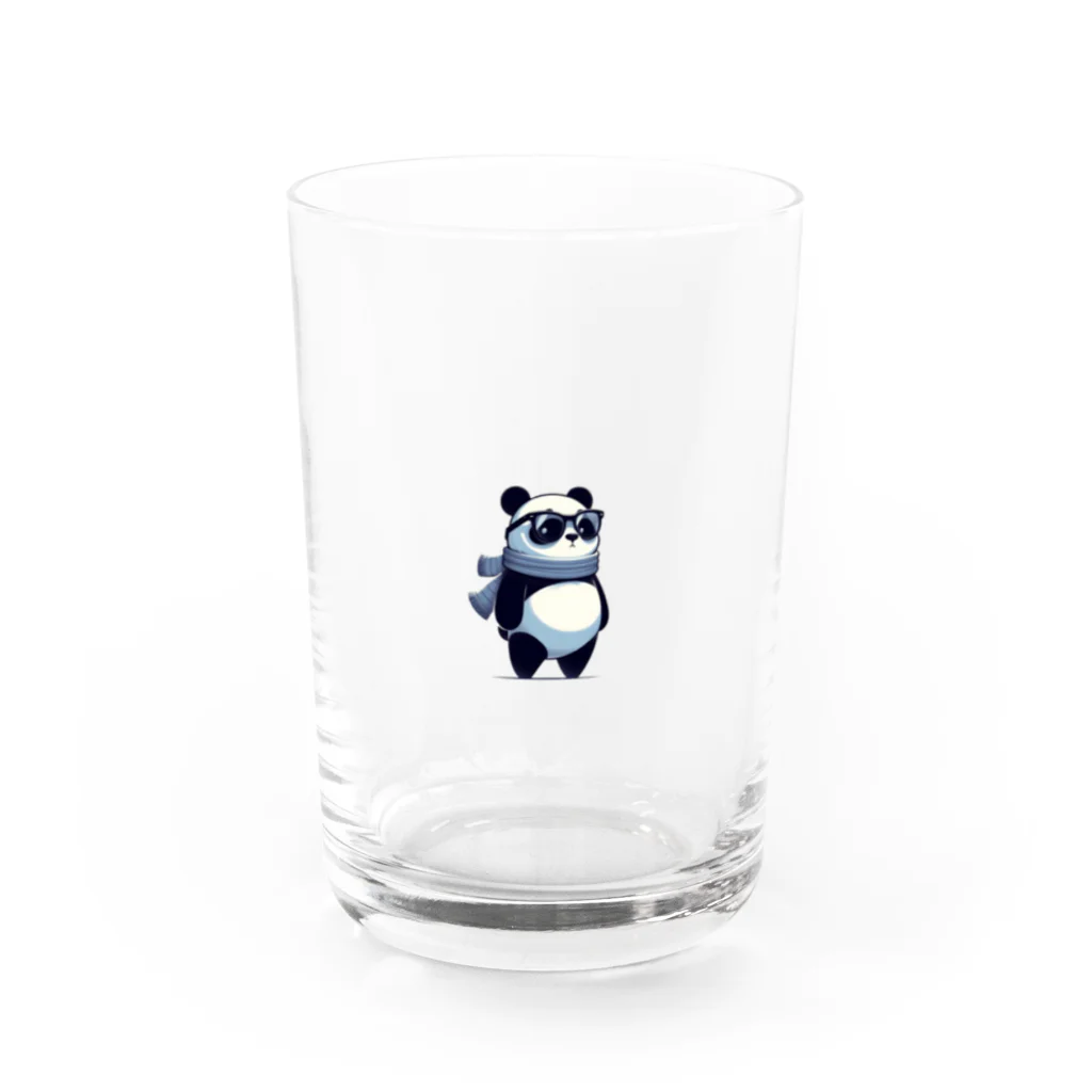 nono_0703のサングラス・パンダ Water Glass :front