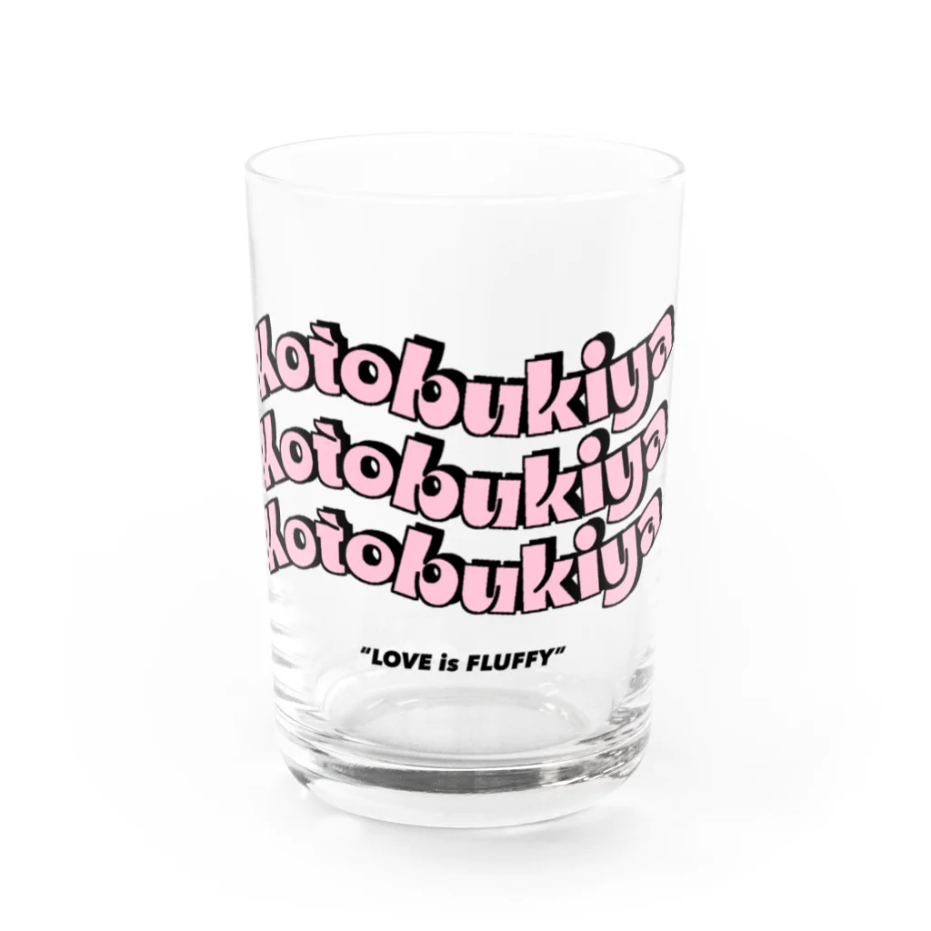 kotobukiyaのWAVIN' LOGO Water Glass :front