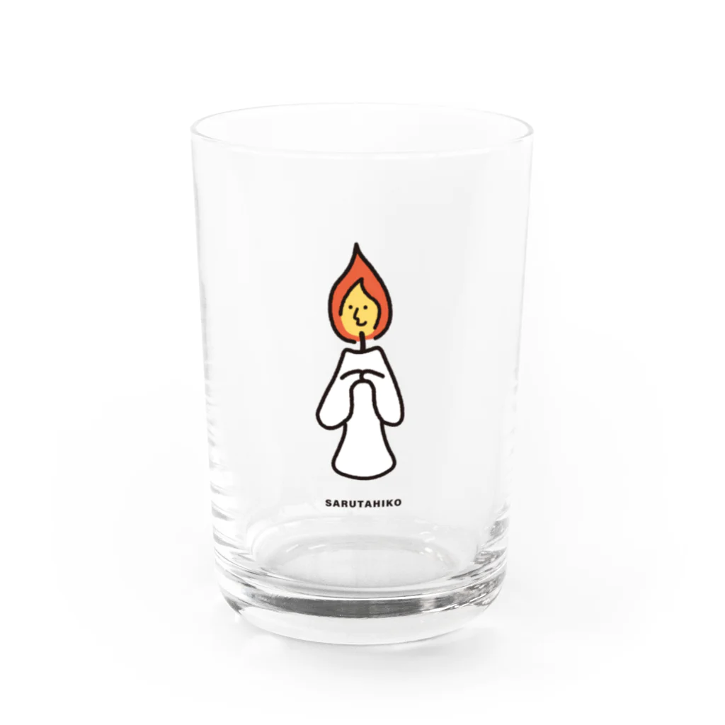 ねっこのSARUTAHIKO Water Glass :front