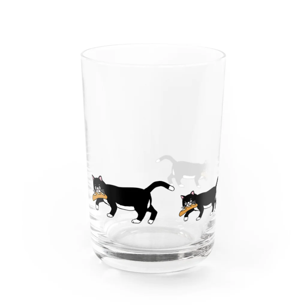 Paindepices（パンド・エピス）のパンド・エピス　ねこの行進 Water Glass :front