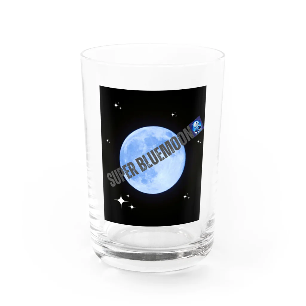 Super_BluemoonのSuper Bluemoon Brand🎵 Water Glass :front