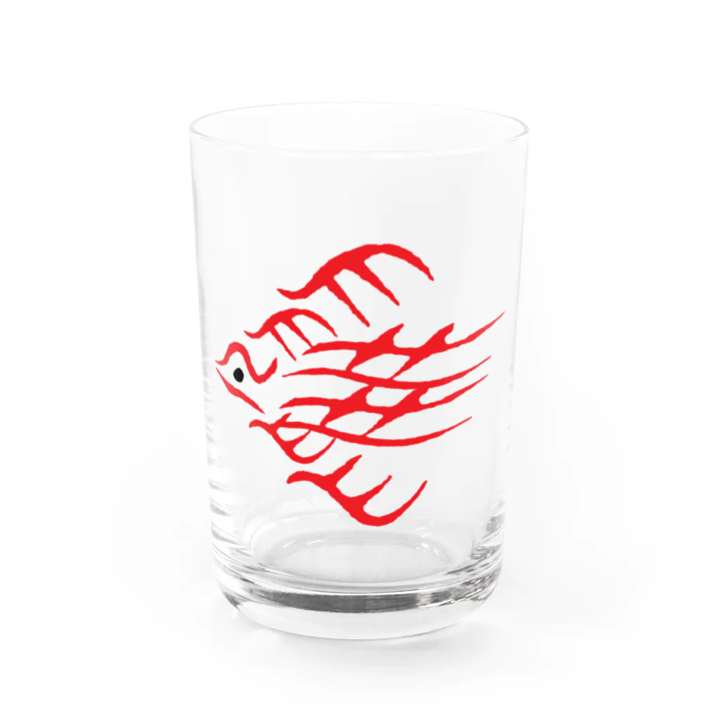 USGの不死鳥 Water Glass :front