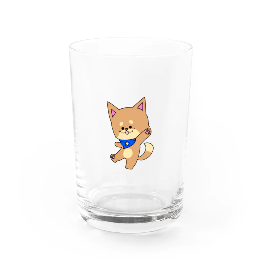 さらちまい⭐️SHOPのちゃちゃまる Water Glass :front