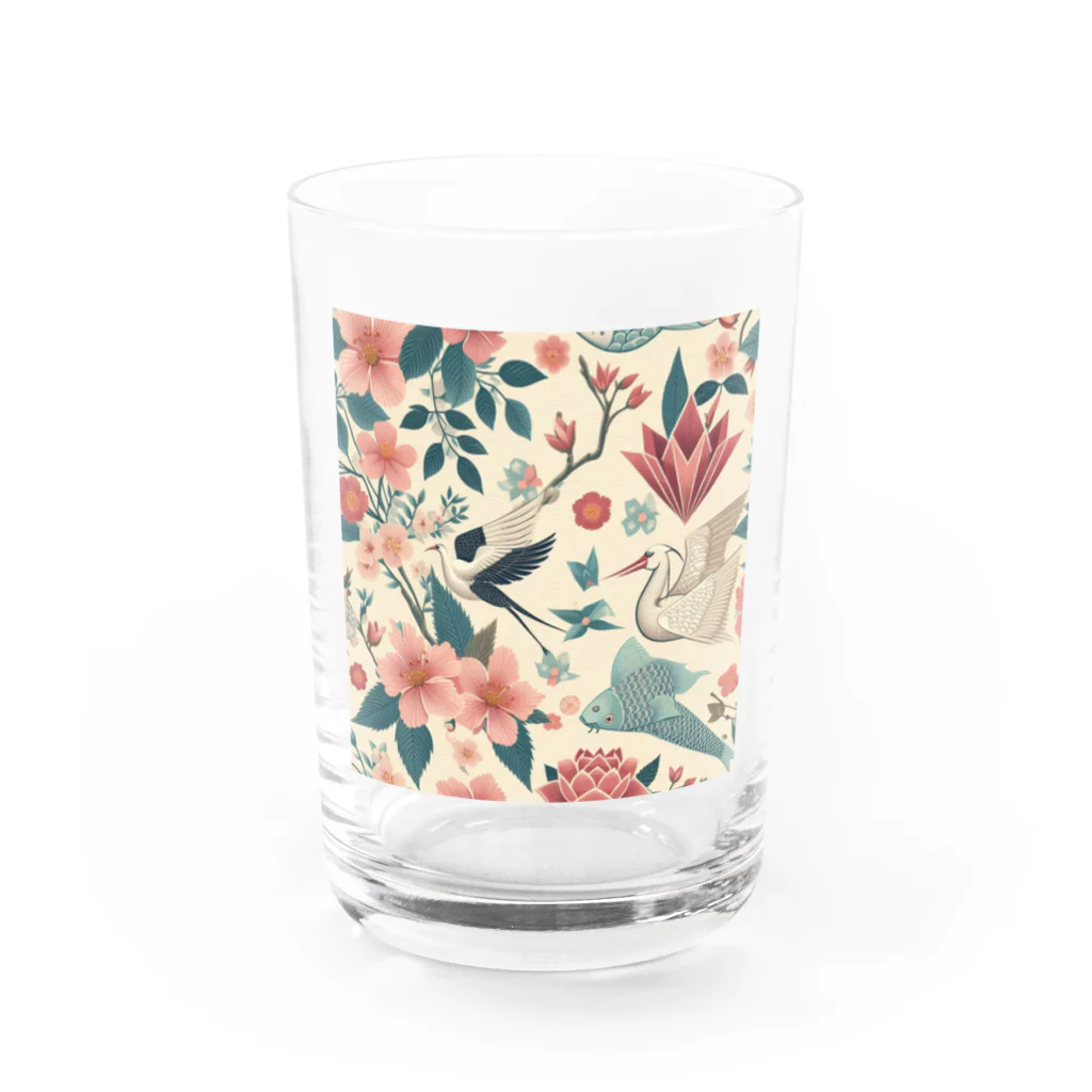 エレクトロエッセンスの和風 Water Glass :front