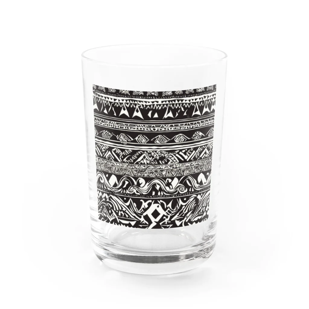 トライバルインクスのトライバルハーモニー Water Glass :front