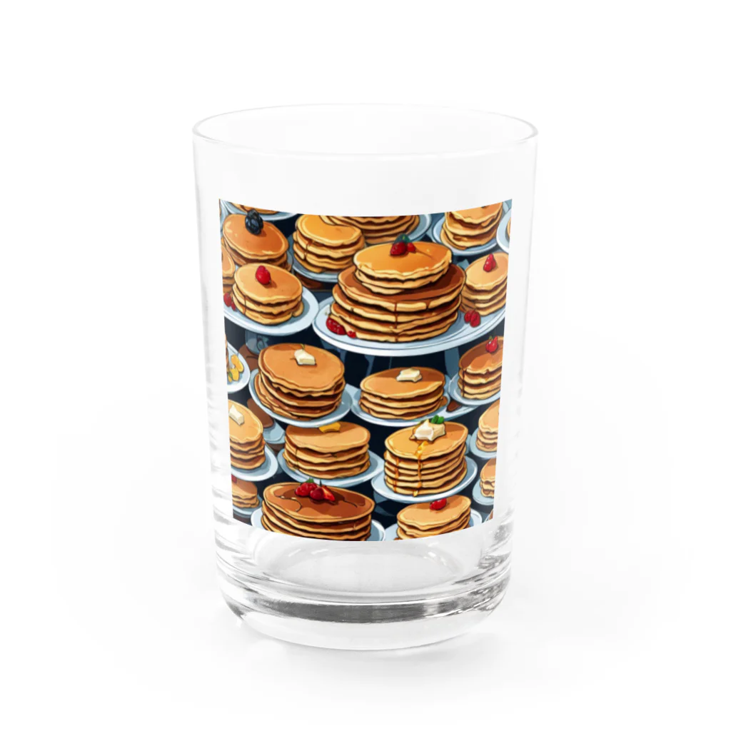 othazukeのホットケーキ Water Glass :front