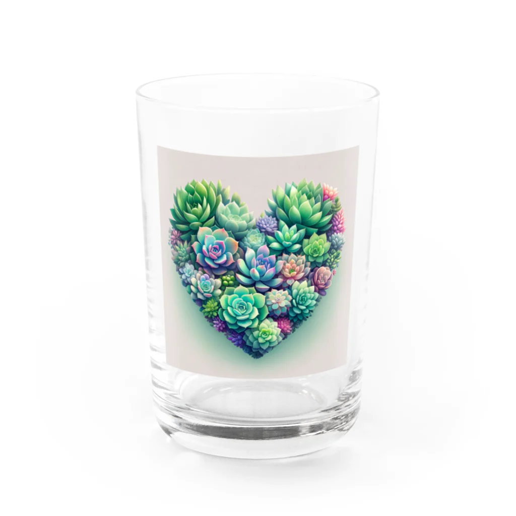 lil_tanikuのチルフローラ Water Glass :front