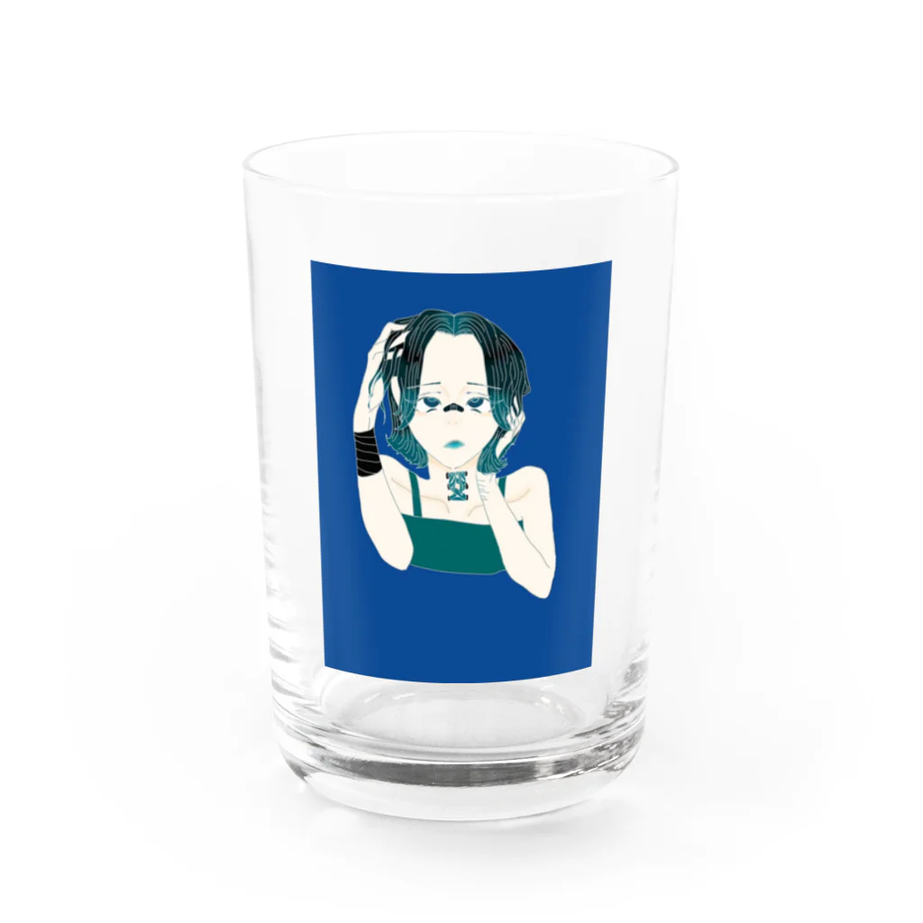 RRRR03の病女 Water Glass :front