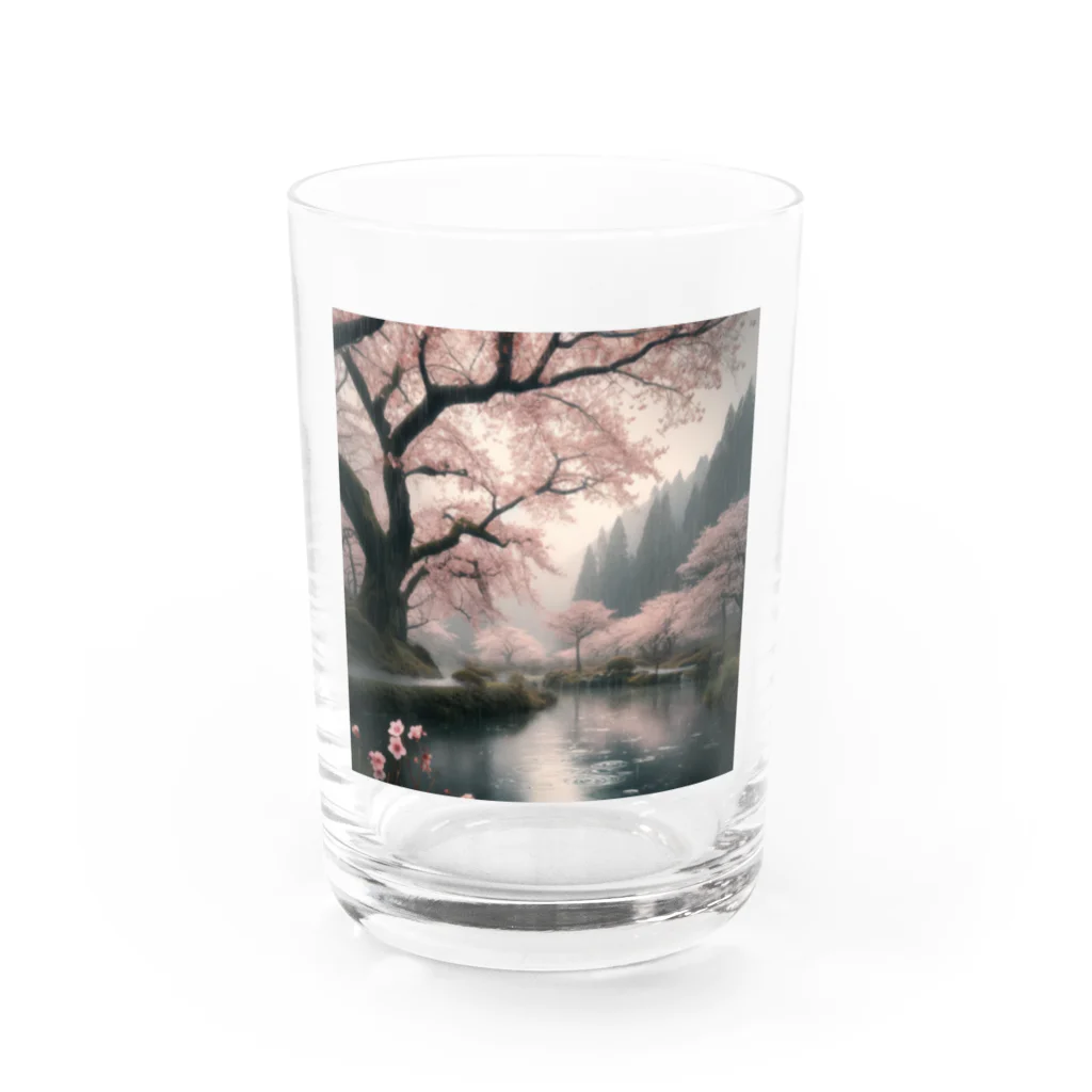 milのamesakura Water Glass :front