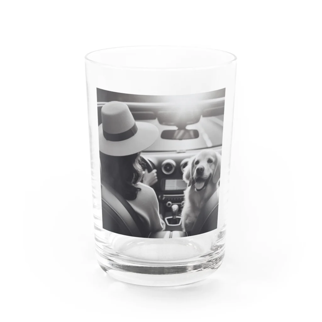 winwin6126のルンルンドライブ！ Water Glass :front