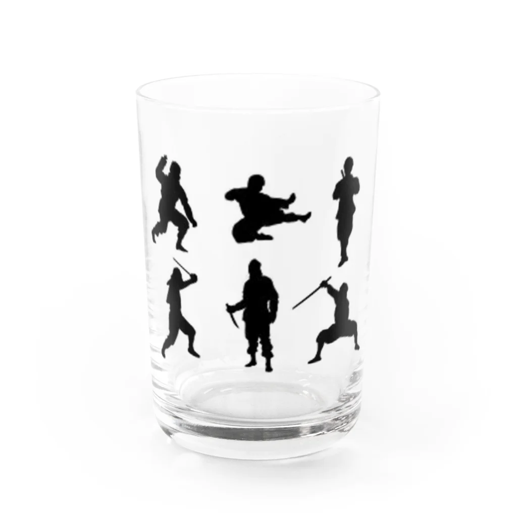 morito-suzuriの忍者部隊 Water Glass :front