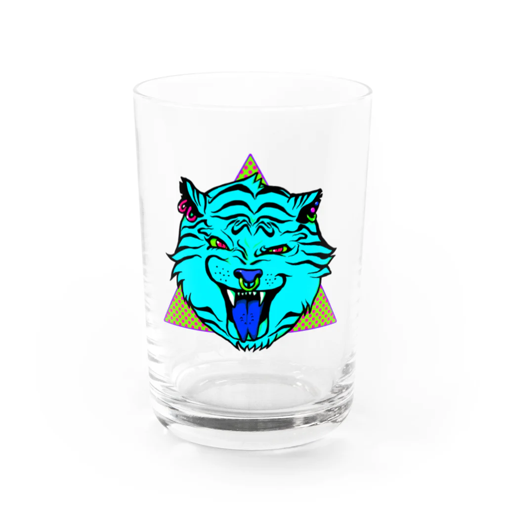 TKGのTIGER  Water Glass :front