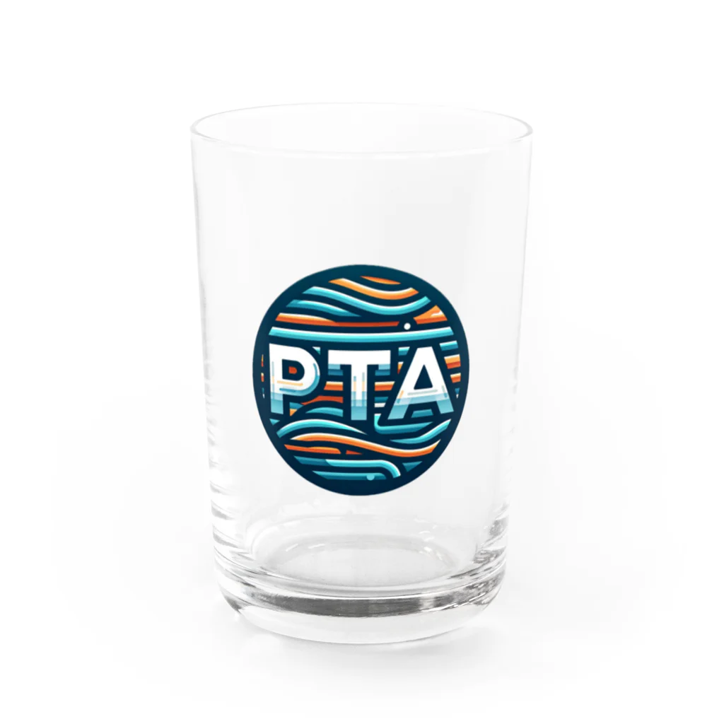 PTA役員のお店のPTA Water Glass :front