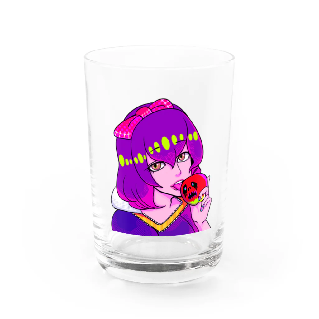 TKGのsnow white Water Glass :front