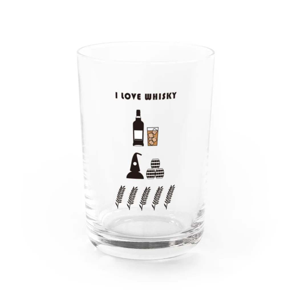 I LOVE【WHISKEY】SHOPのI LOVE WHISKEY-03 グラス前面