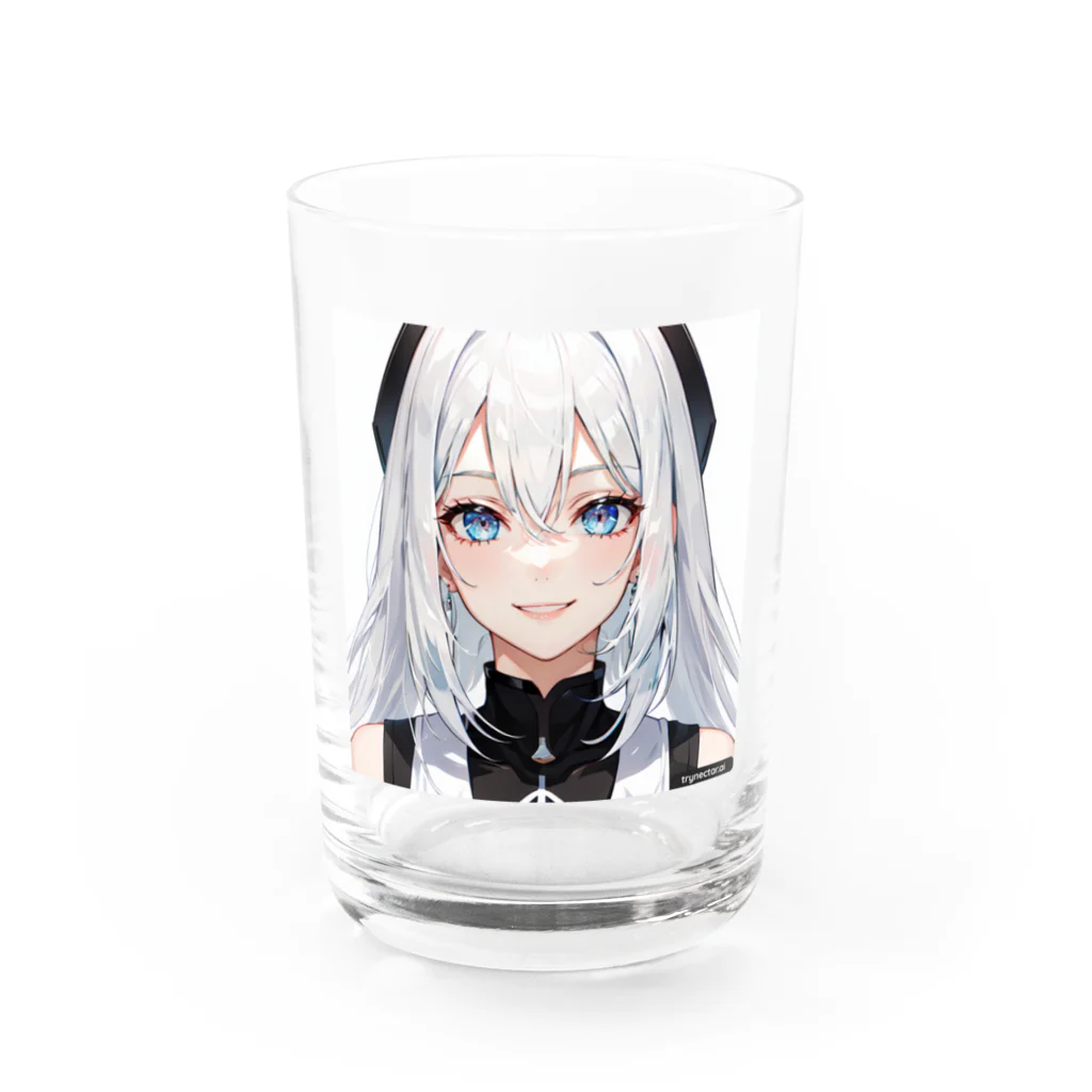 Papillonのオリジナル　女の子 Water Glass :front